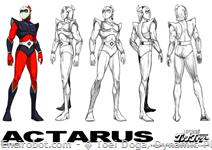 gold ModelSheetActarus