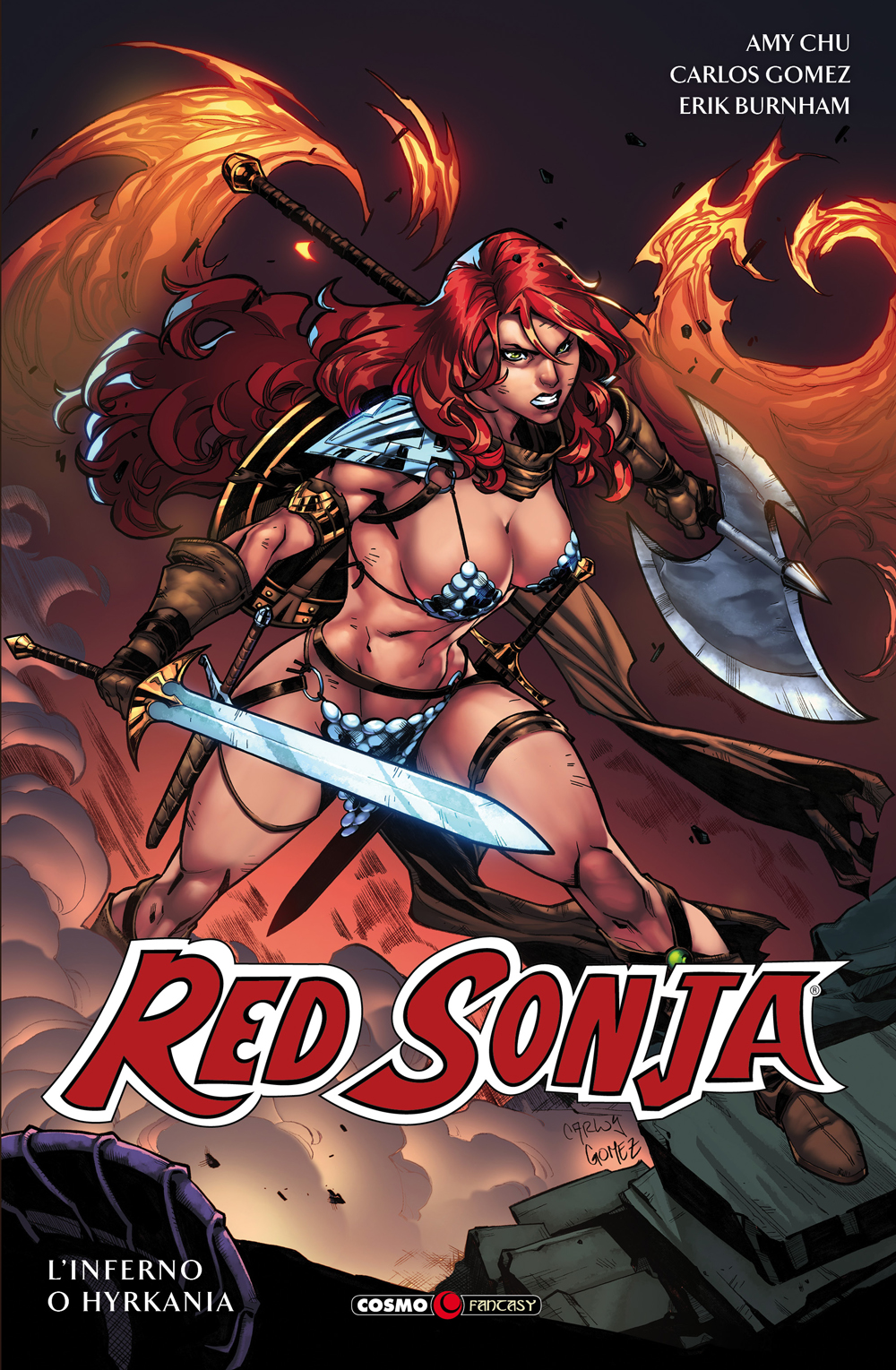 Red Sonja 7: L'inferno o l'Hyrkania (Editoriale Cosmo )