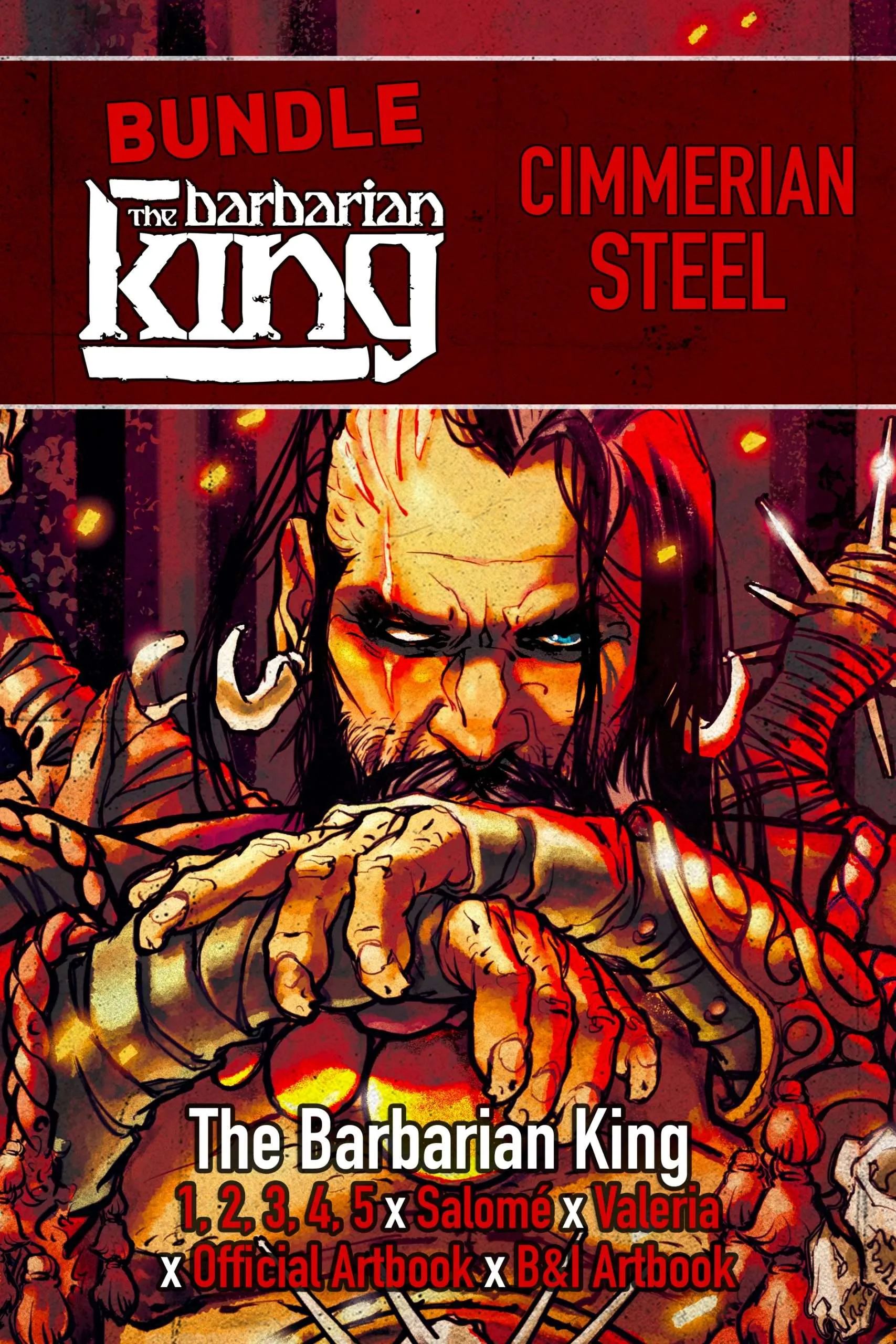 The Barbarian King - Cimmerian Steel 