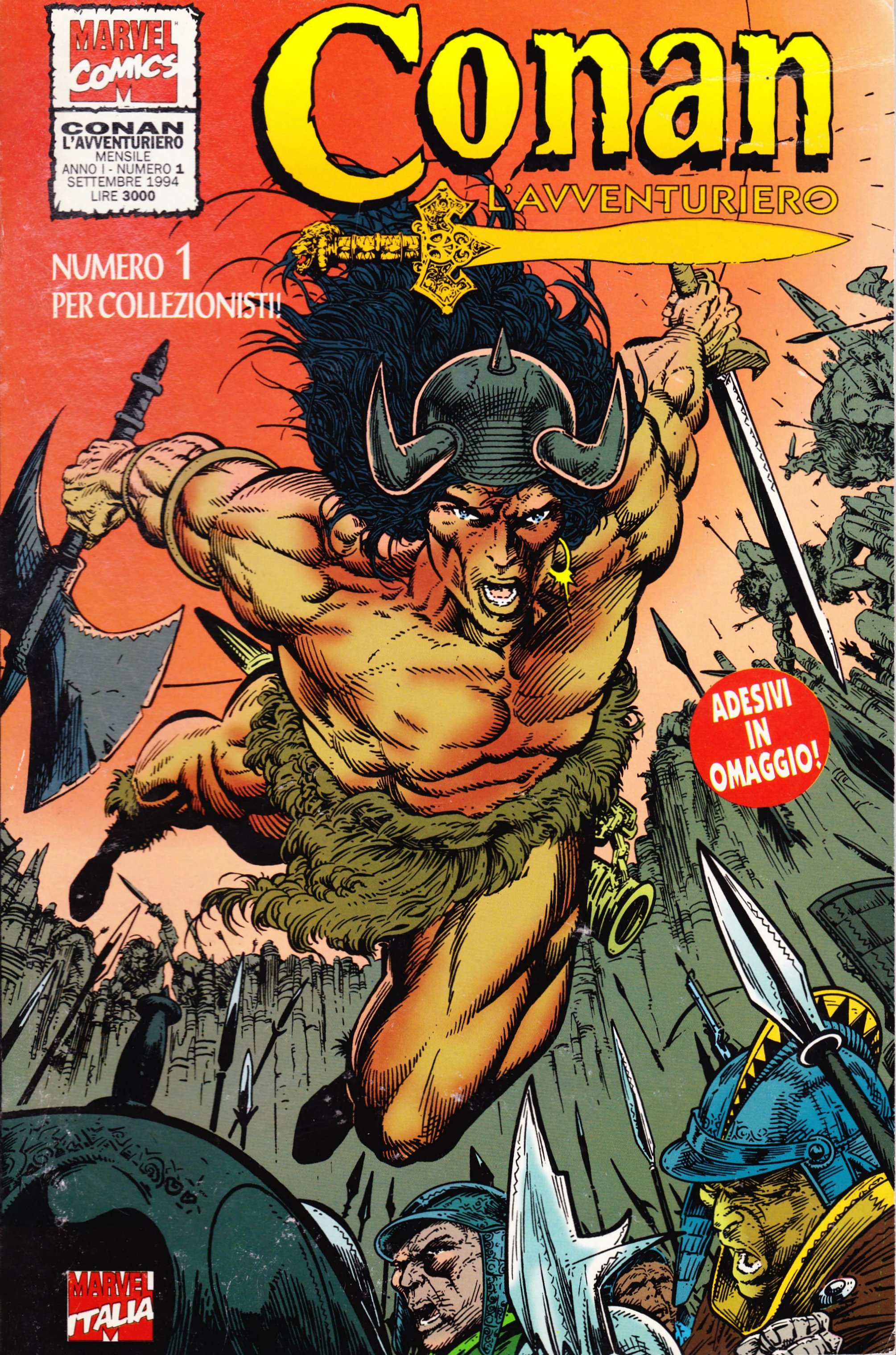 Conan l'avventuriero n. 1