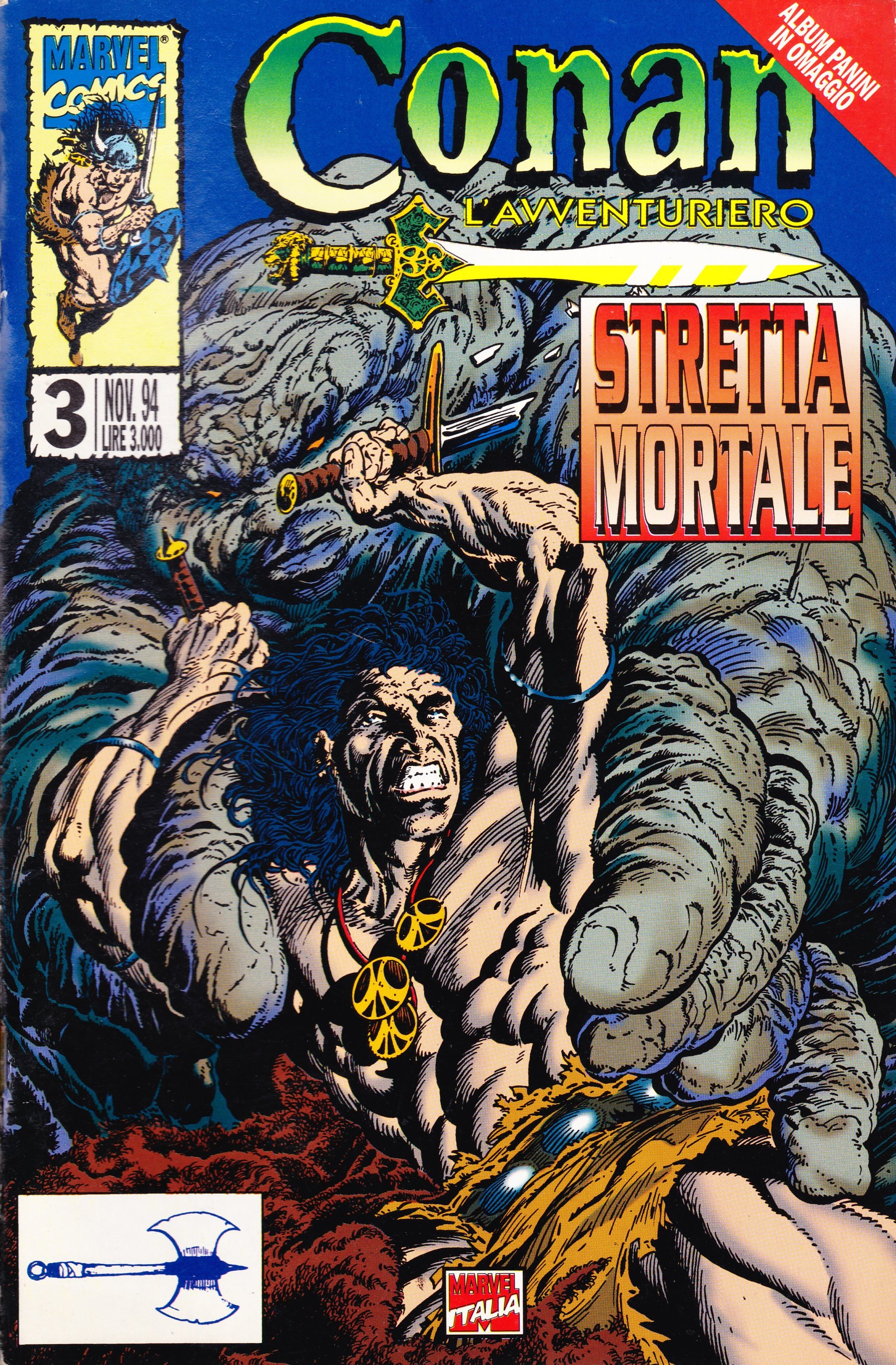 Conan l'avventuriero n. 3 - Stretta Mortale