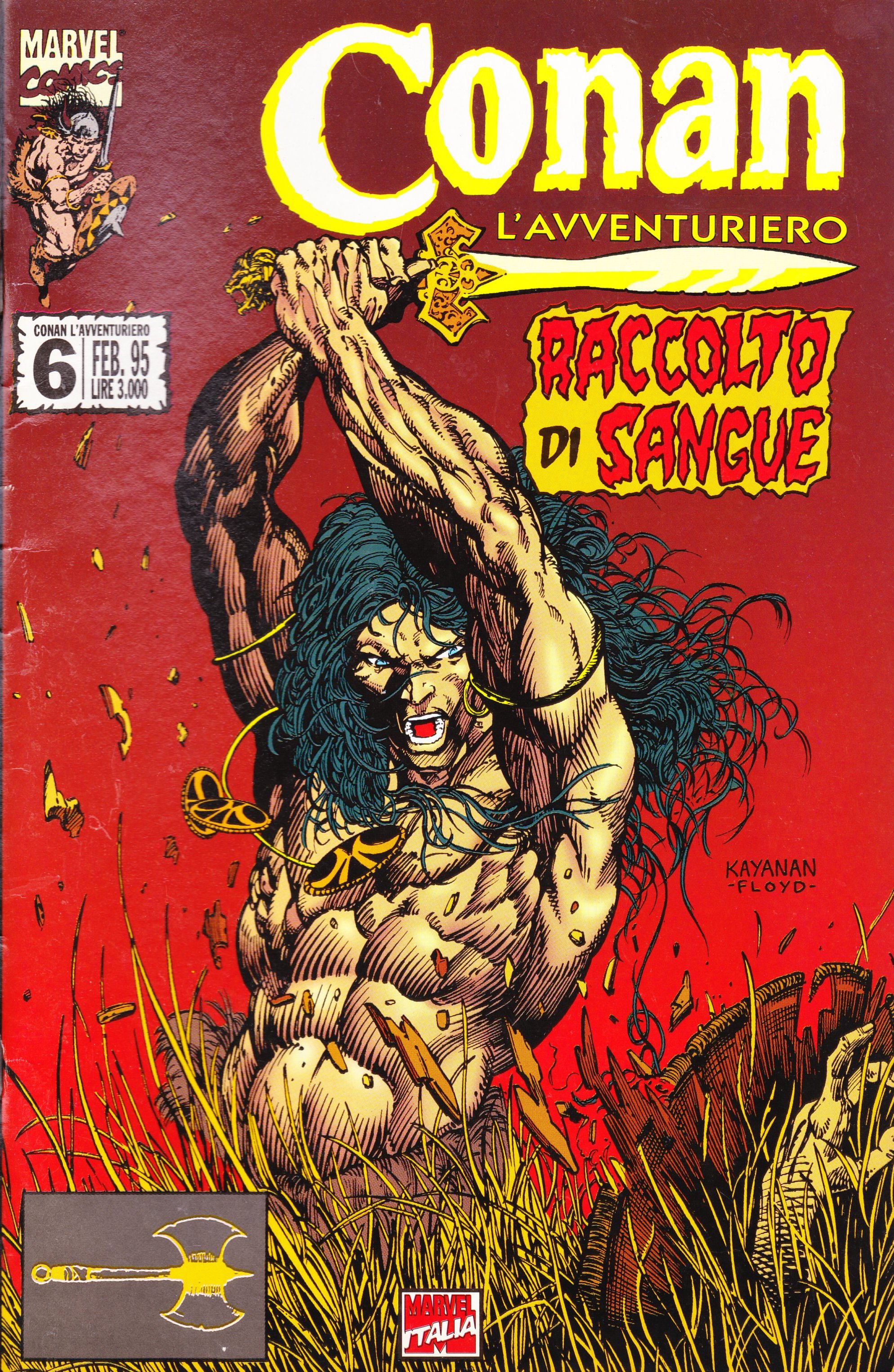 Conan l'avventuriero n. 6 - Raccolto di Sangue