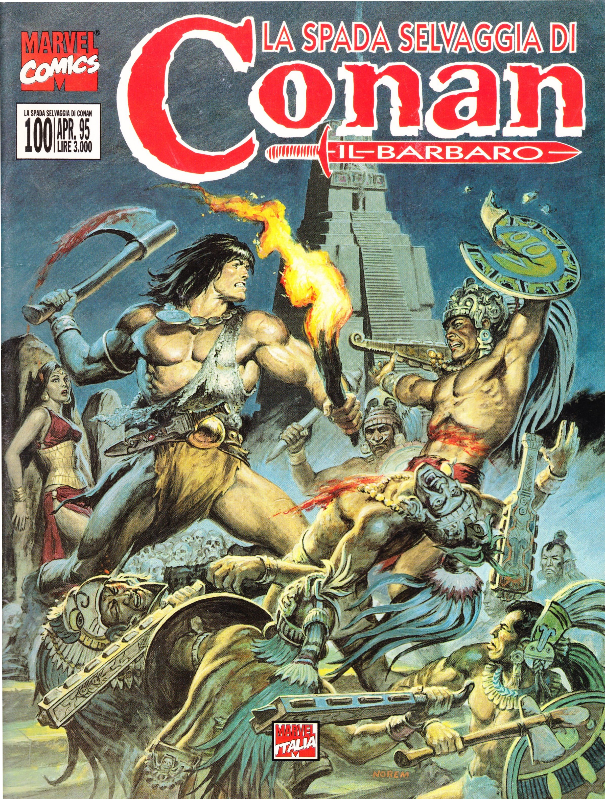 La spada selvaggia di Conan n. 100